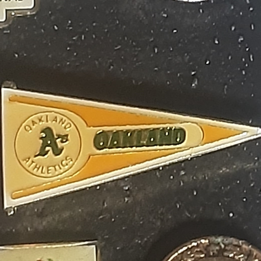 Oakland A's pin